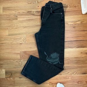 Agolde black jeans